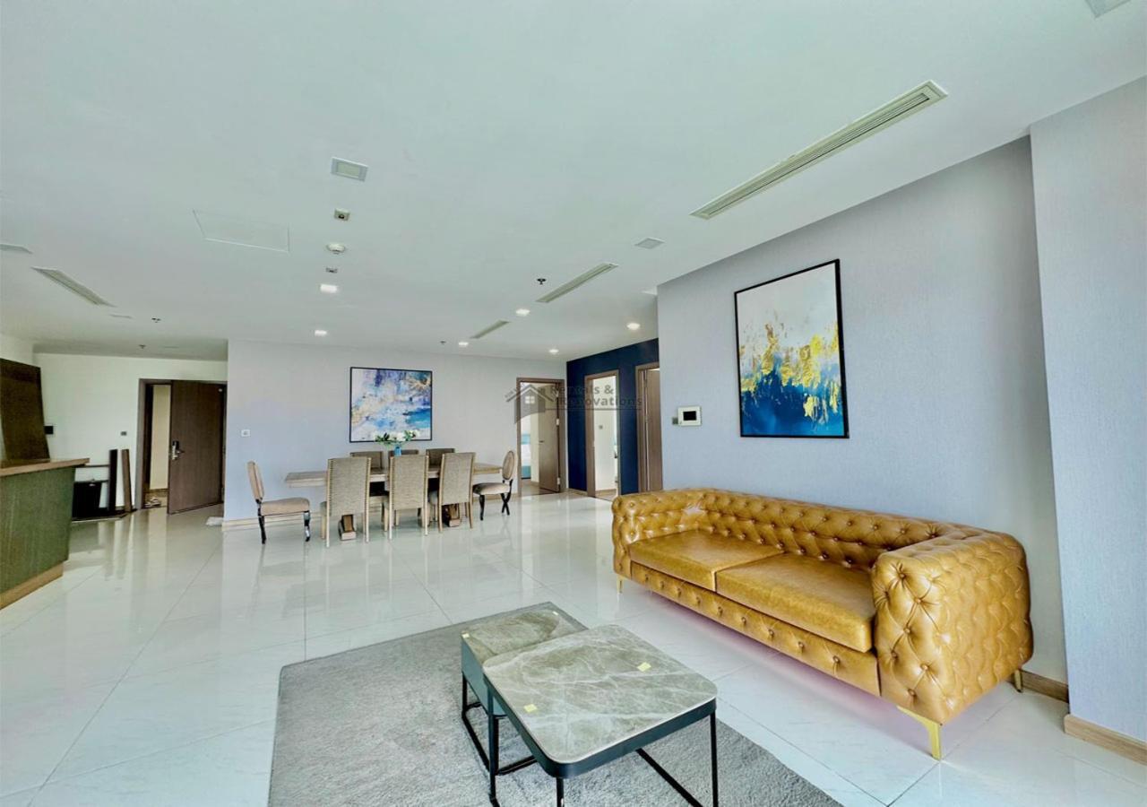 The Vinhomes Central Park Apartments - The Buildings Surrounding Landmark 81 Cidade de Ho Chi Minh Exterior foto