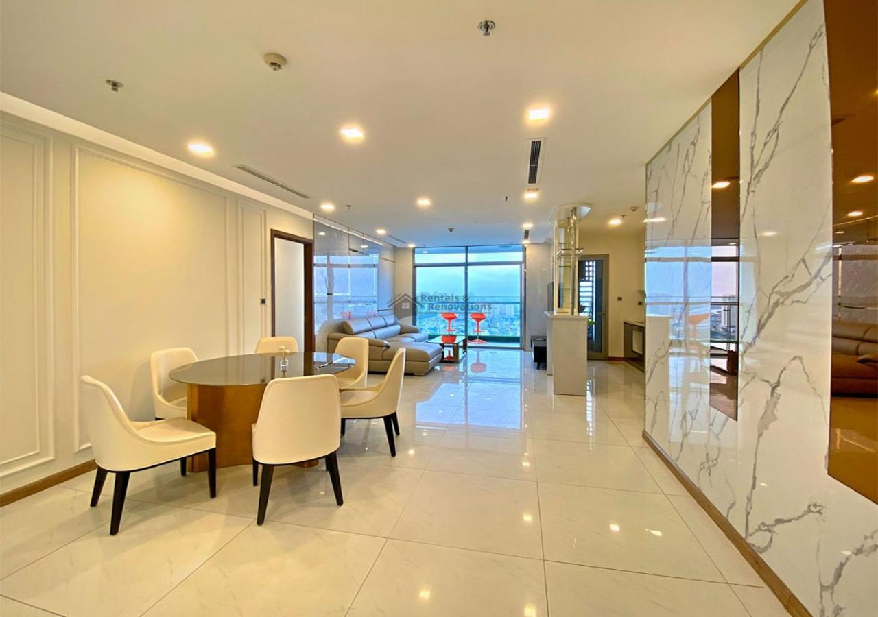 The Vinhomes Central Park Apartments - The Buildings Surrounding Landmark 81 Cidade de Ho Chi Minh Exterior foto