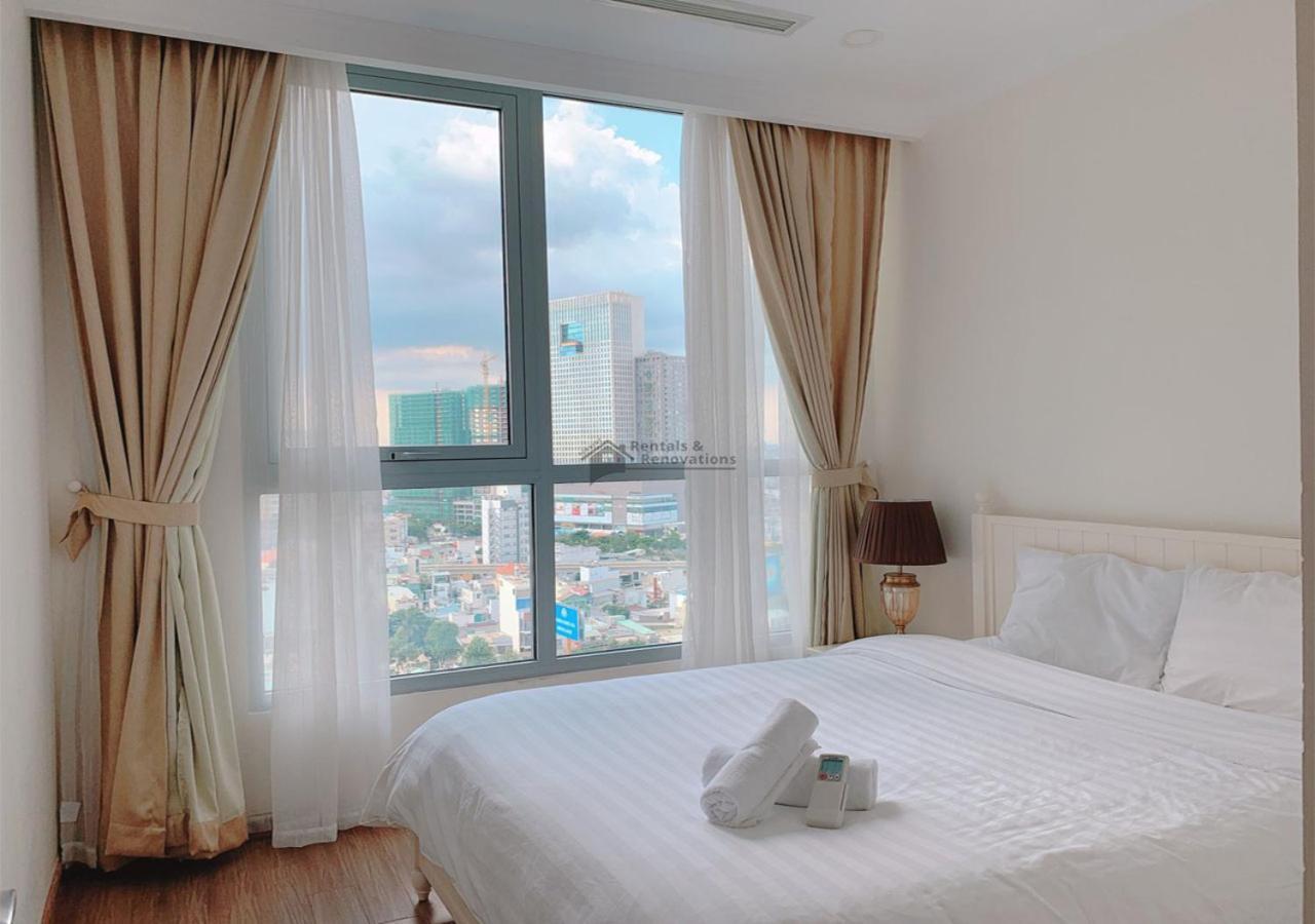 The Vinhomes Central Park Apartments - The Buildings Surrounding Landmark 81 Cidade de Ho Chi Minh Exterior foto